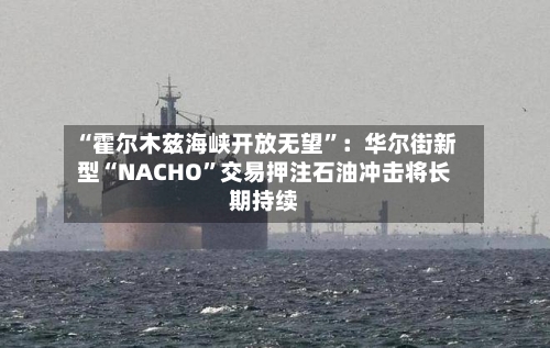 “霍尔木兹海峡开放无望	”：华尔街新型“NACHO”交易押注石油冲击将长期持续-第1张图片