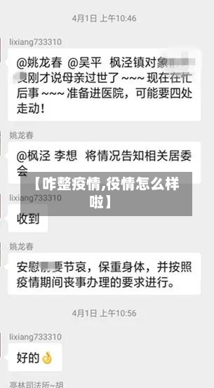 【咋整疫情,役情怎么样啦】-第2张图片