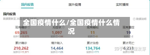 全国疫情什么/全国疫情什么情况-第2张图片