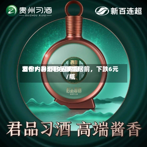 酒价内参5月9日费用发布：习酒君品跌幅居前	，下跌6元/瓶-第1张图片
