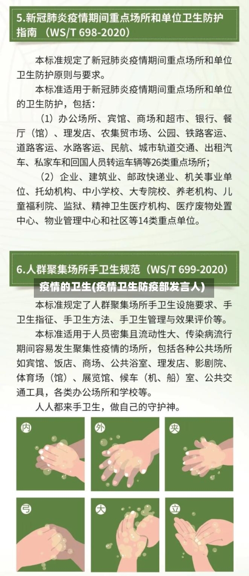 疫情的卫生(疫情卫生防疫部发言人)-第2张图片