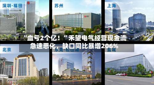 “血亏2个亿！”禾望电气经营现金流急速恶化，缺口同比暴增206%-第3张图片