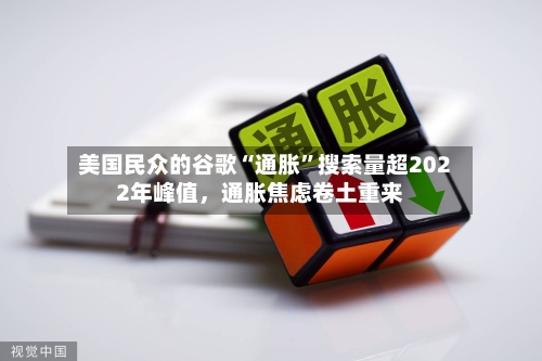 美国民众的谷歌“通胀”搜索量超2022年峰值，通胀焦虑卷土重来-第1张图片