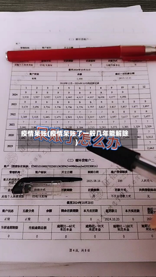 疫情呆账(疫情呆账了一般几年能解除)-第2张图片