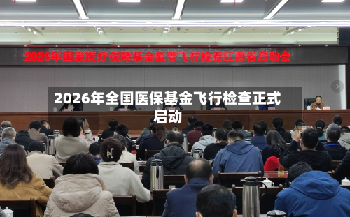 2026年全国医保基金飞行检查正式启动-第1张图片