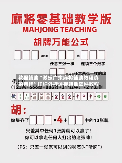 教程辅助“微乐广东麻将辅助教程真的有挂	”详细外挂透视辅助软件教程-第1张图片