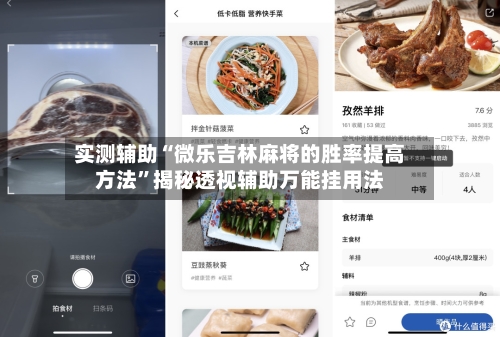 实测辅助“微乐吉林麻将的胜率提高方法”揭秘透视辅助万能挂用法-第3张图片