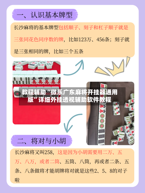 教程辅助“微乐广东麻将开挂器通用版”详细外挂透视辅助软件教程-第2张图片