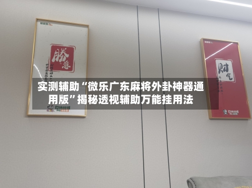 实测辅助“微乐广东麻将外卦神器通用版”揭秘透视辅助万能挂用法-第2张图片