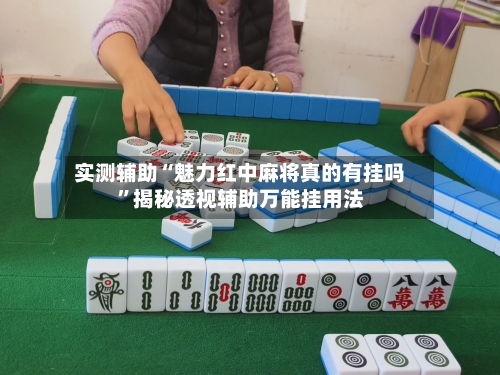 实测辅助“魅力红中麻将真的有挂吗	”揭秘透视辅助万能挂用法-第2张图片
