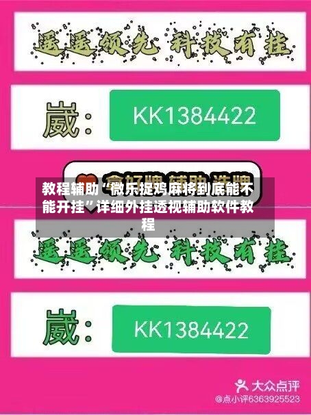 教程辅助“微乐捉鸡麻将到底能不能开挂”详细外挂透视辅助软件教程-第3张图片