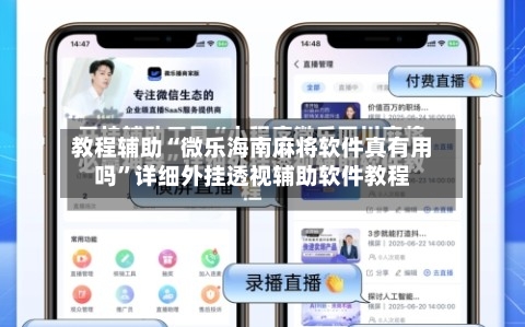 教程辅助“微乐海南麻将软件真有用吗”详细外挂透视辅助软件教程-第1张图片