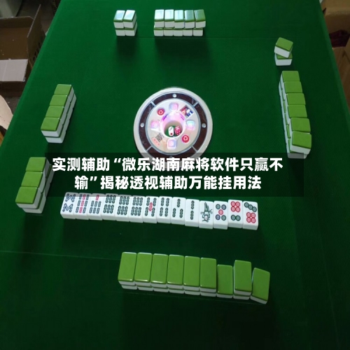 实测辅助“微乐湖南麻将软件只赢不输”揭秘透视辅助万能挂用法-第1张图片