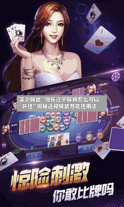 实测辅助“微乐辽宁麻将怎么可以开挂”揭秘透视辅助万能挂用法-第2张图片