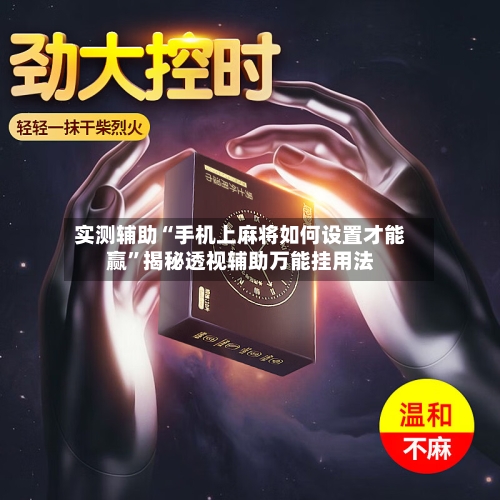 实测辅助“手机上麻将如何设置才能赢”揭秘透视辅助万能挂用法-第1张图片