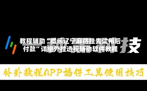 教程辅助“微乐辽宁麻将挂先试用后付款	”详细外挂透视辅助软件教程-第1张图片