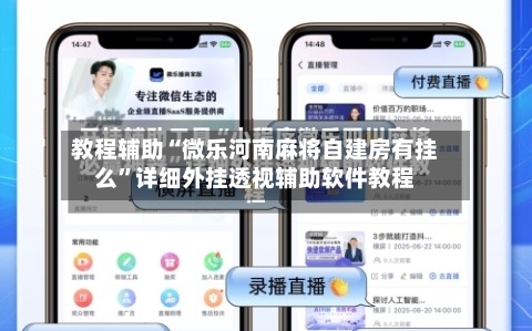 教程辅助“微乐河南麻将自建房有挂么”详细外挂透视辅助软件教程-第1张图片