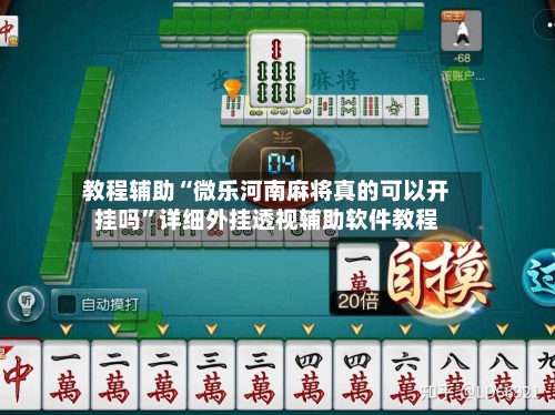 教程辅助“微乐河南麻将真的可以开挂吗	”详细外挂透视辅助软件教程-第3张图片