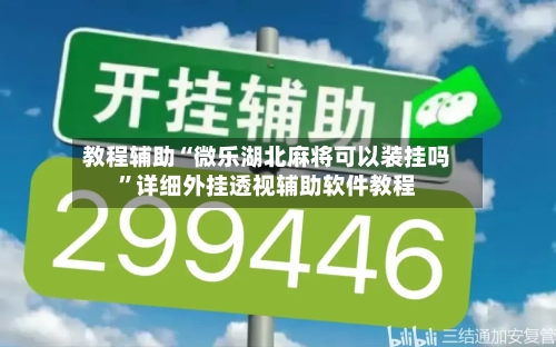 教程辅助“微乐湖北麻将可以装挂吗”详细外挂透视辅助软件教程-第3张图片