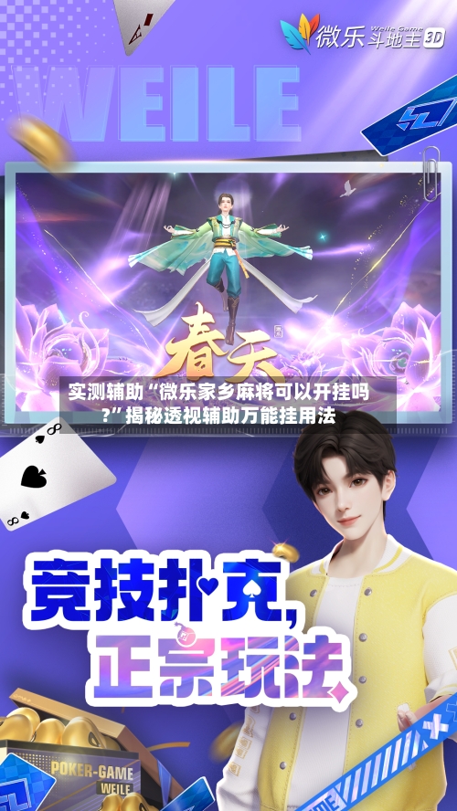 实测辅助“微乐家乡麻将可以开挂吗?”揭秘透视辅助万能挂用法-第3张图片
