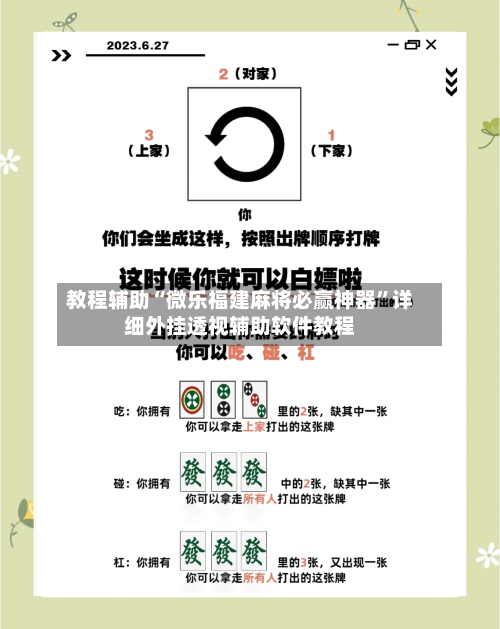 教程辅助“微乐福建麻将必赢神器	”详细外挂透视辅助软件教程-第1张图片