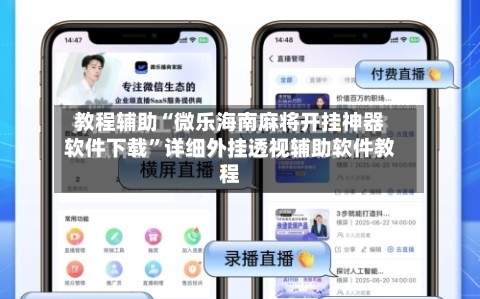 教程辅助“微乐海南麻将开挂神器软件下载	”详细外挂透视辅助软件教程-第2张图片