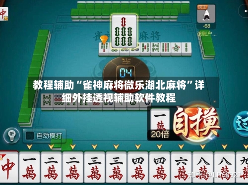 教程辅助“雀神麻将微乐湖北麻将”详细外挂透视辅助软件教程-第1张图片