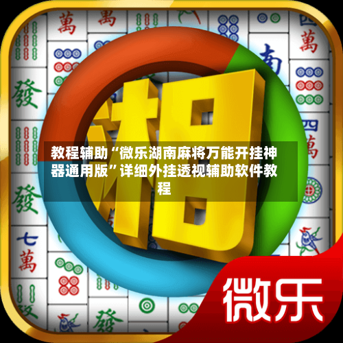 教程辅助“微乐湖南麻将万能开挂神器通用版”详细外挂透视辅助软件教程-第2张图片