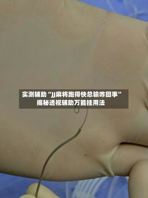 实测辅助“JJ麻将跑得快总输咋回事”揭秘透视辅助万能挂用法-第1张图片