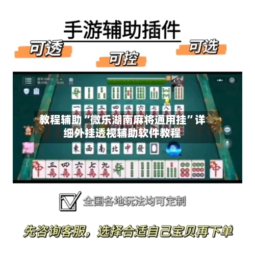 教程辅助“微乐湖南麻将通用挂”详细外挂透视辅助软件教程-第1张图片