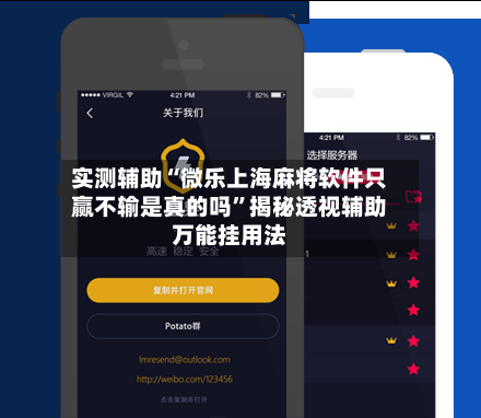 实测辅助“微乐上海麻将软件只赢不输是真的吗”揭秘透视辅助万能挂用法-第3张图片