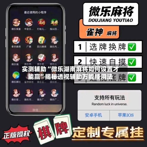 实测辅助“微乐湖南麻将如何设置才能赢	”揭秘透视辅助万能挂用法-第1张图片