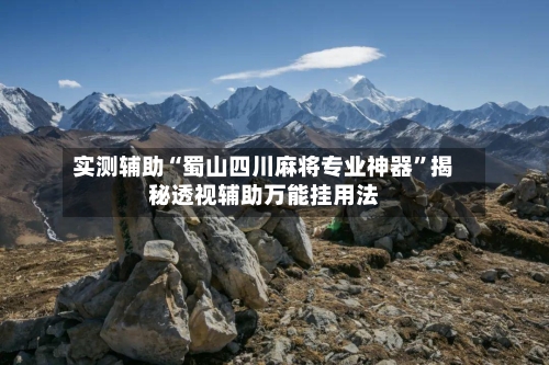 实测辅助“蜀山四川麻将专业神器	”揭秘透视辅助万能挂用法-第1张图片