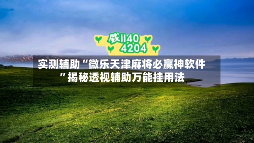 实测辅助“微乐天津麻将必赢神软件	”揭秘透视辅助万能挂用法-第1张图片