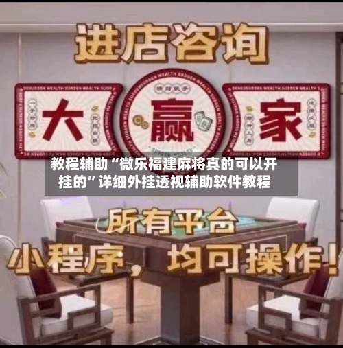 教程辅助“微乐福建麻将真的可以开挂的	”详细外挂透视辅助软件教程-第1张图片