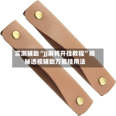 实测辅助“JJ麻将开挂教程”揭秘透视辅助万能挂用法-第3张图片