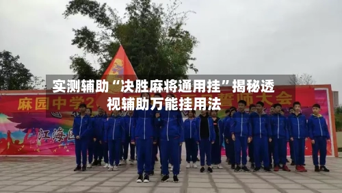 实测辅助“决胜麻将通用挂”揭秘透视辅助万能挂用法-第2张图片