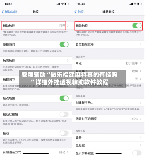 教程辅助“微乐福建麻将真的有挂吗”详细外挂透视辅助软件教程-第2张图片