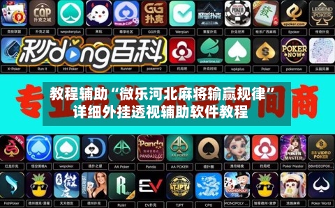 教程辅助“微乐河北麻将输赢规律”详细外挂透视辅助软件教程-第2张图片