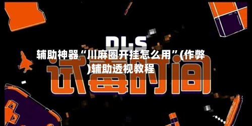辅助神器“川麻圈开挂怎么用”(作弊)辅助透视教程-第2张图片
