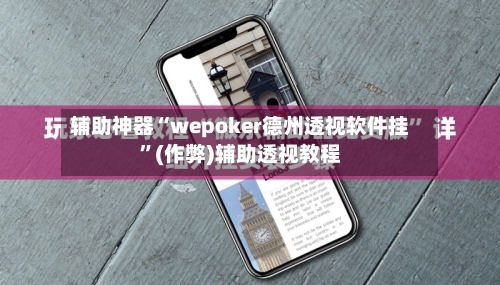 辅助神器“wepoker德州透视软件挂”(作弊)辅助透视教程-第2张图片