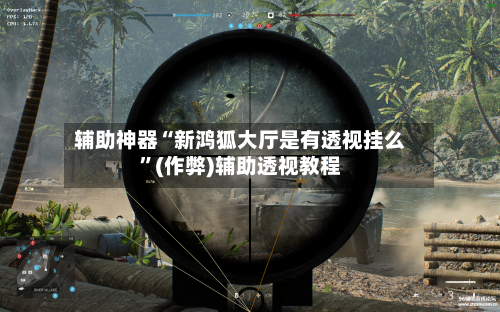 辅助神器“新鸿狐大厅是有透视挂么”(作弊)辅助透视教程-第2张图片