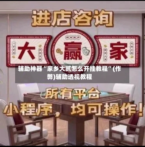 辅助神器“家乡大贰怎么开挂教程”(作弊)辅助透视教程-第1张图片