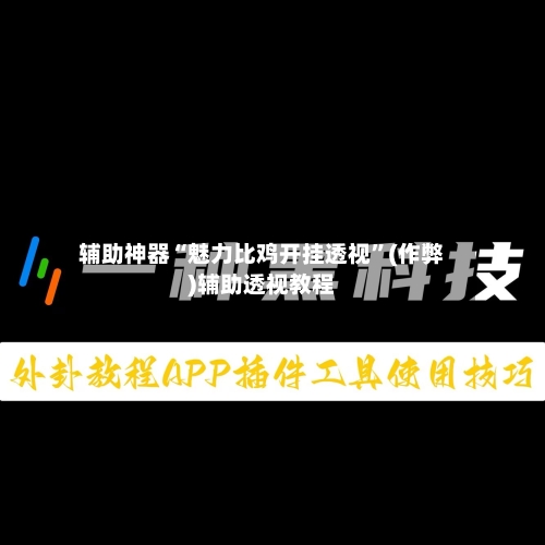 辅助神器“魅力比鸡开挂透视”(作弊)辅助透视教程-第1张图片