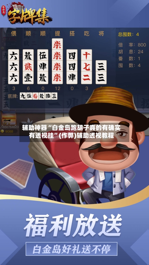 辅助神器“白金岛跑胡子真的有确实有透视挂”(作弊)辅助透视教程-第2张图片