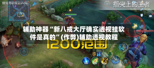 辅助神器“新八戒大厅确实透视挂软件是真的”(作弊)辅助透视教程-第3张图片