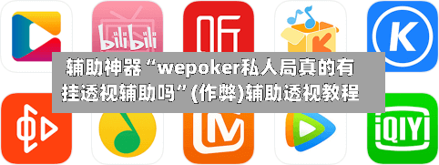 辅助神器“wepoker私人局真的有挂透视辅助吗”(作弊)辅助透视教程-第1张图片