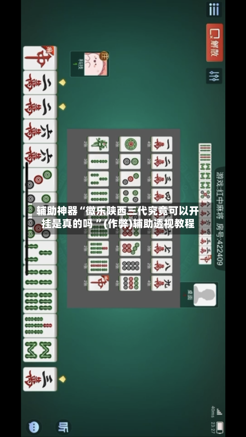辅助神器“微乐陕西三代究竟可以开挂是真的吗 ”(作弊)辅助透视教程-第2张图片