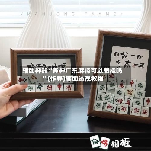 辅助神器“雀神广东麻将可以装挂吗 ”(作弊)辅助透视教程-第3张图片