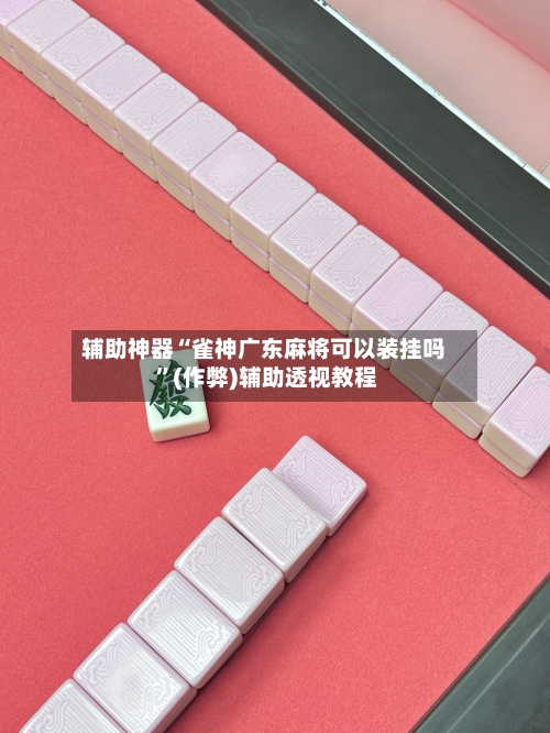辅助神器“雀神广东麻将可以装挂吗 	”(作弊)辅助透视教程-第1张图片